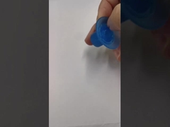 ملونة زرقاء بولي ومصطناع المطاط لجهاز القطع المقطوعة 32 * 18 ملم مصاص القدم العالي