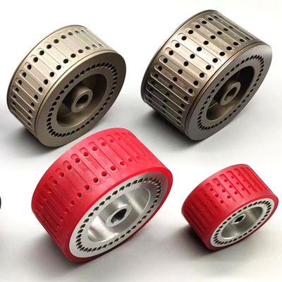 لون الشمبانيا Mbo قابلة للطي آلة شفط عجلة طباعة أوفست أجزاء الصحافة