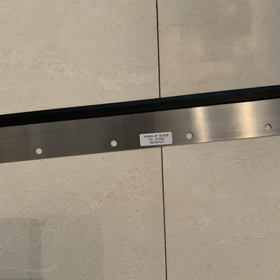 شفرات غسيل فضية 560x60x0.5 مللي متر مادة مطاطية/حديدية لأجزاء ماكينة الطباعة GTO52