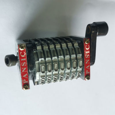 حزمة زرقاء 7 أرقام آلة ترقيم الحروف إلى الأمام قطع غيار الطابعة