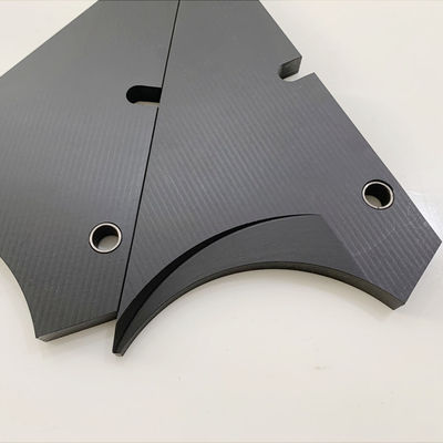 اللون الرمادي الداكن لوحة النهاية لـ Roland 700 مسحة قناة نهاية الكتل 160x85mm جزء آلة الطباعة