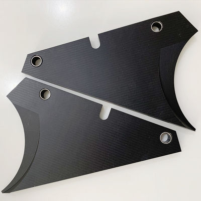 اللون الرمادي الداكن لوحة النهاية لـ Roland 700 مسحة قناة نهاية الكتل 160x85mm جزء آلة الطباعة