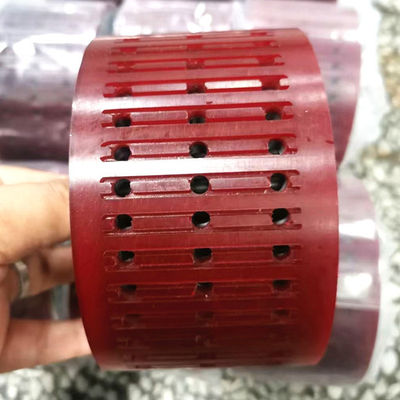 عجلة شفط مطاطية STAHL قابلة للطي أجزاء آلة هايدلبرغ Stahlfolder اللون الأحمر