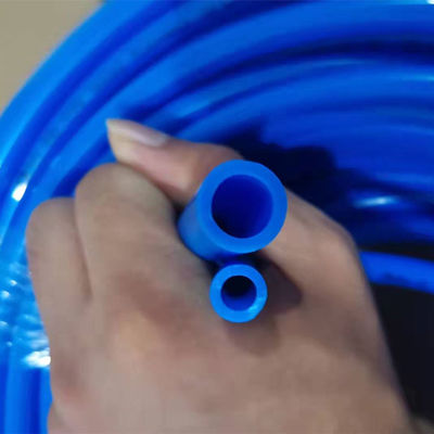 ضغط الإزاحة أنابيب الهواء الهوائية أجزاء خرطوم لينة الأزرق Festo 10mm 12mm 16mm