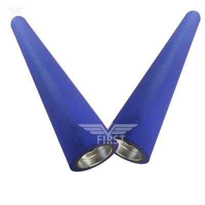 عجلة الشكل المذبذبة الحمراء لـ SM74 المطاط / قناة الحبر / الكولور