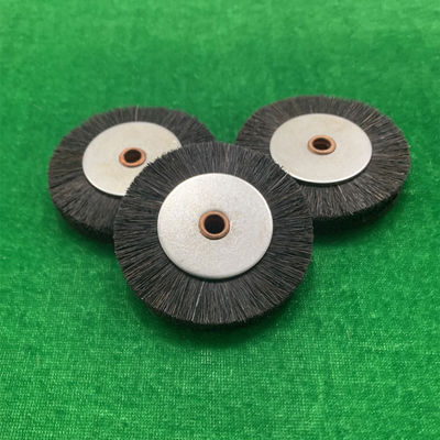 6 * 40mm فرشاة صلبة عجلة الطابعة آلة تغذية فرشاة مع البلاستيك الراقية لفترة طويلة من الاستخدام