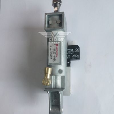 أسطوانة من لون فضي184.0010 صمام أجزاء الطباعة المنسوجة للآلات