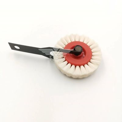 الفرشاة الصينية الصلبة عجلة الطابعة آلة تغذية الفرشاة مع الدعم