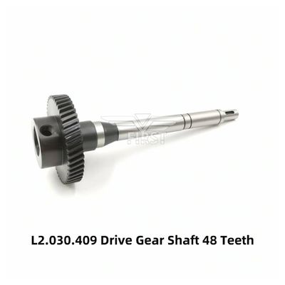 عجلة التروس من الحديد المقاوم للصدأ 48 أسنان L2.030.409 Cd74 Xl75 مطبعة أوفست قطع الغيار