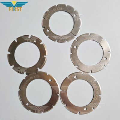 شفرات قطع آلة طي Heidelberg-Stahl في الفولاذ الأبيض - خيارات على شكل U وشكل V لمقاومة التآكل