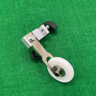 عجلات صلبة من المطاط أبيض اللون 6 × 60mm 8 × 60mm دعم آلة الطباعة أجزاء للطباعة الضوئية