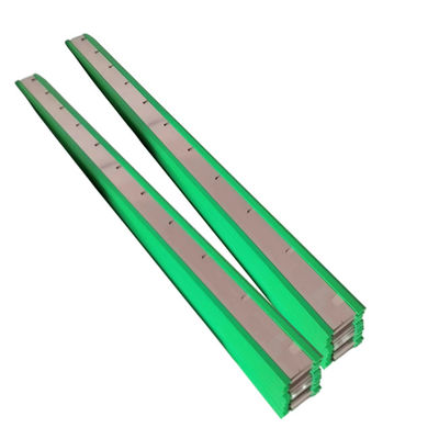 اللون الأخضر SM102 CD102 مطاط متوافق غسل الشفرة مع مادة البوليوريثان / المطاط / الفولاذ للطباعة المضادة