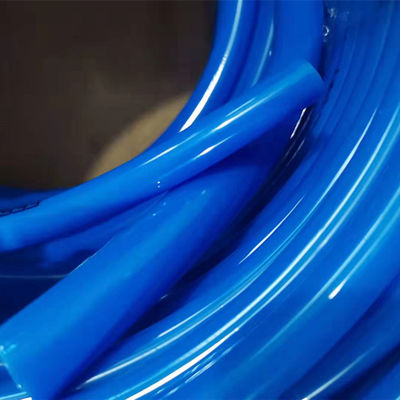ضغط الإزاحة أنابيب الهواء الهوائية أجزاء خرطوم لينة الأزرق Festo 10mm 12mm 16mm