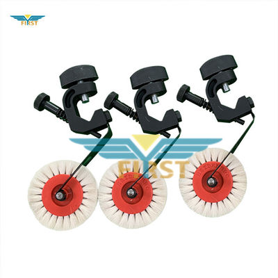 تدعم فرشاة Heidelberg SM74 White Wheel أجزاء الطباعة OEM الأجزاء المعدنية المتوفرة