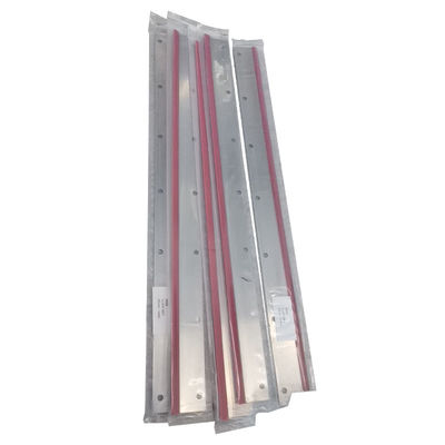 الأشعة فوق البنفسجية G2.010.502 طابعة هايدلبرغ SM52 PM52 غسل الشفرة 605x46x0.5mm 7 ثقوب