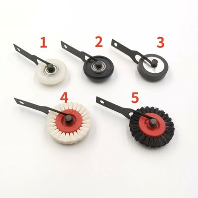 الفرشاة الصلبة المتوافقة مع هايدلبرغ فرشاة طعام عجلة في 6 * 60mm 8 * 60mm أحجام مصنوعة من البلاستيك الراقية